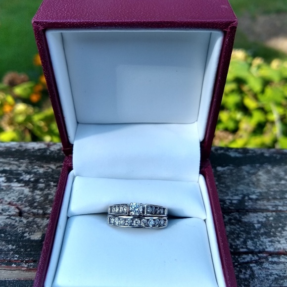 Helzberg Diamonds Jewelry - Diamond Wedding Set